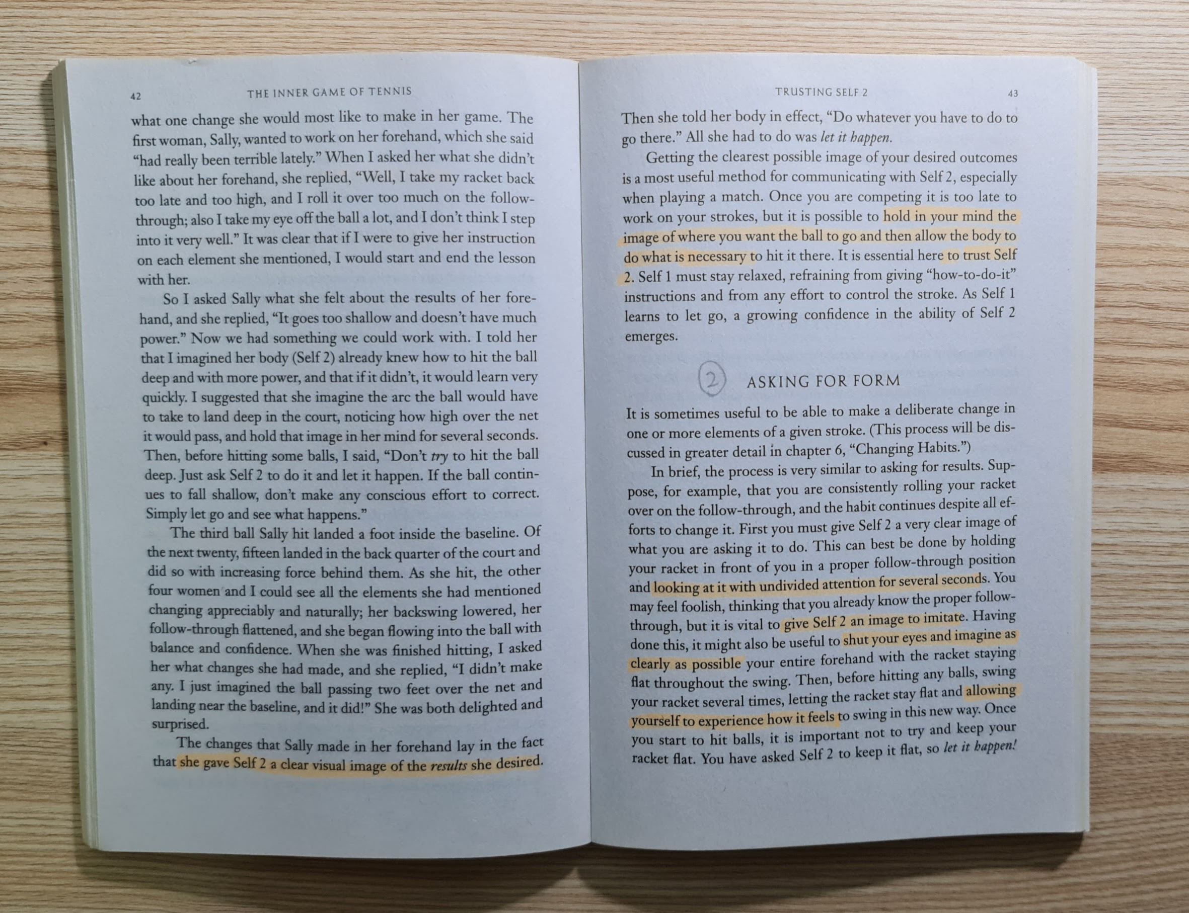 Book Review: The Inner Game of Tennis, W Timothy Gallwey – and coaching